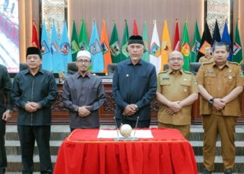 Rancangan Awal RPJPD 2025 – 2045 Disepakati oleh DPRD Bersama Pemprov Sumbar