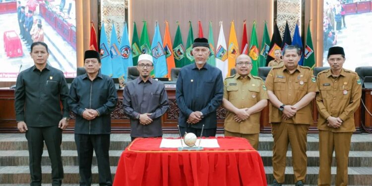 Rancangan Awal RPJPD 2025 – 2045 Disepakati oleh DPRD Bersama Pemprov Sumbar