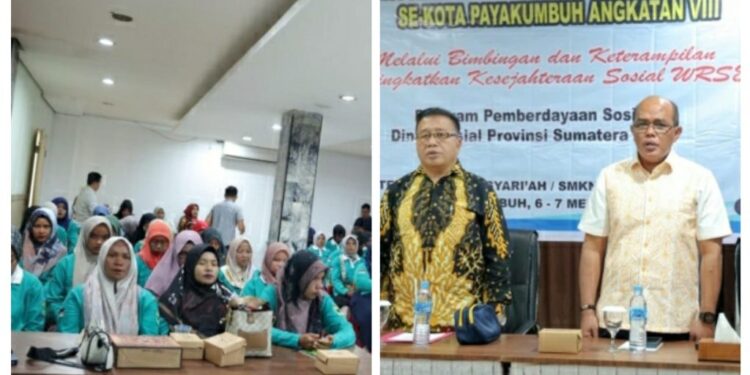 Berkat Program Pokir Ketua DPRD Sumbar Supardi, Ratusan Ibu-ibu Asal Payakumbuh dapat Pelatihan Berusaha
