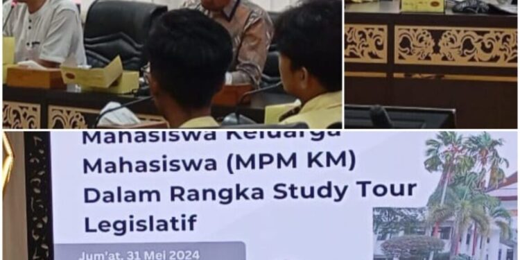 MPM KM UNP Pelajari Fungsi Legislatif dengan Mengunjungi DPRD Sumbar