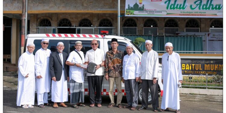 Momen Iduladha, Impian Jemaah Masjid Baitul Mukmin Miliki Ambulans Baru Terwujud