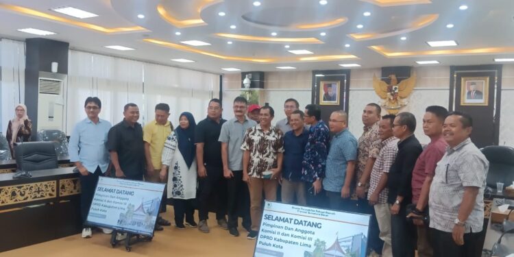 Sekretaris DPRD Sumbar Terima Kunjungan Komisi II dan III DPRD Limapuluh Kota