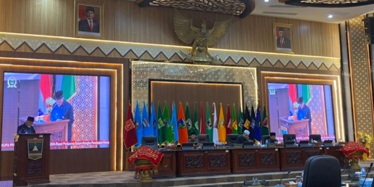 DPRD Sumbar Gelar Rapat Paripurna Pengambilan Putusan KUA-PPAS Rancangan Perubahan APBD 2025