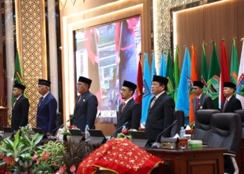DPRD Sumbar Gelar Paripurna Dengarkan Pidato Kenegaraan HUT RI ke-79