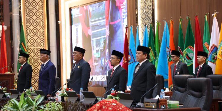 DPRD Sumbar Gelar Paripurna Dengarkan Pidato Kenegaraan HUT RI ke-79