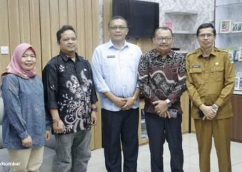 Sekwan Raflis Terima Kunjungan Ketua Sementara DPRD Mentawai
