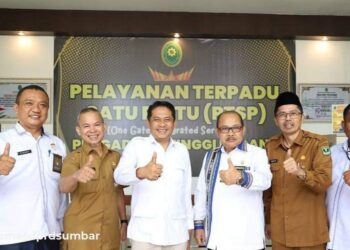 Evi Yandri Rajo Budiman Lakukan Silaturrahmi dengan Ketua Pengadilan Tinggi