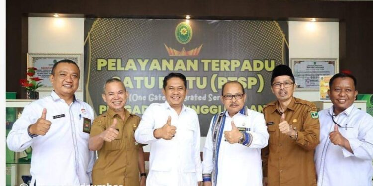 Evi Yandri Rajo Budiman Lakukan Silaturrahmi dengan Ketua Pengadilan Tinggi