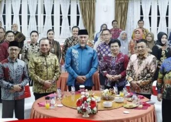 Ketua DPRD Sumbar Sementara Irsyad Safar Hadiri Jamuan Makan Malam Kajati Sumbar