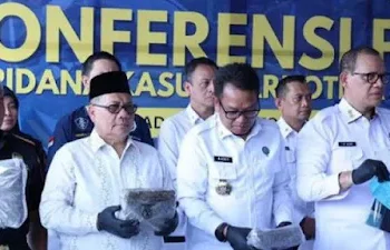 Ketua DPRD Sumbar Muhidi Apresiasi BNNP Gagalkan Peredaran 624 Kg Ganja di Sumbar