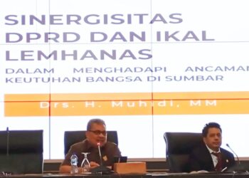 Ketua DPRD Sumbar Jadi Narasumber Rapat Kerja IKAL Sumatera Barat