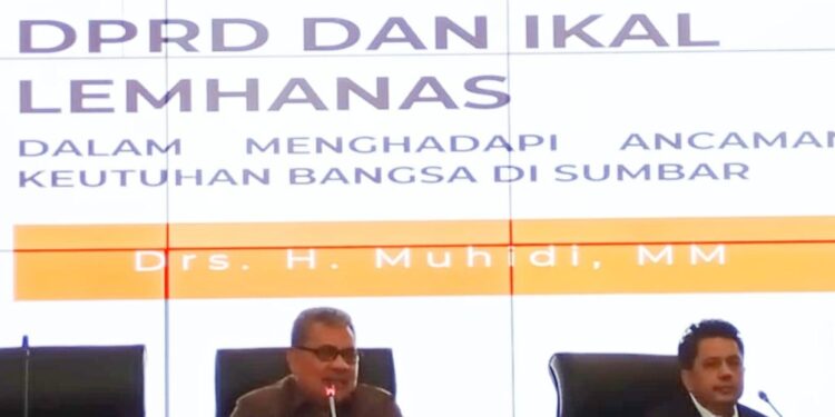 Ketua DPRD Sumbar Jadi Narasumber Rapat Kerja IKAL Sumatera Barat