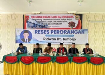 Ridwan Dt Tumbijo : Kelembagaan Adat Mesti Diperkuat