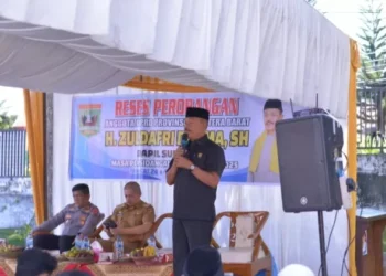 Anggota DPRD Sumbar Zuldafri Darma Serap Aspirasi Masyarakat Melalui Agenda Reses