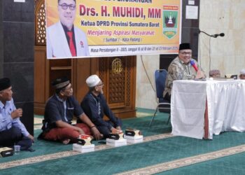 Ketua DPRD Sumbar Jemput Aspirasi Warga Padang Sarai