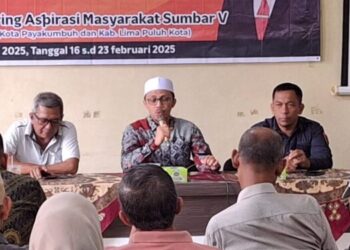 Irsyad Syafar Laksanakan Reses di Payakumbuh Timur
