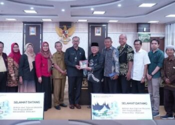 DPRD Sumbar dan Unes Bahas Strategis Pengembangan Perpustakaan