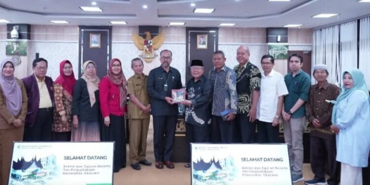 DPRD Sumbar dan Unes Bahas Strategis Pengembangan Perpustakaan