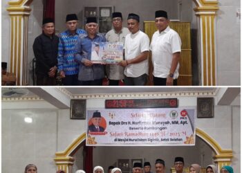 Anggota DPRD Sumbar Nurfirman Wansyah Kunjungi Masjid Nurul Islam