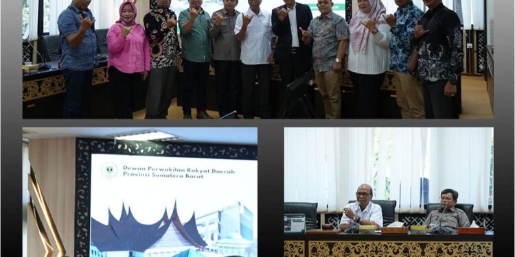 DPRD Sumbar Terima Kunjungan Pansus I DPRD Musi Rawas, Bahas Penanganan Permukiman Kumuh