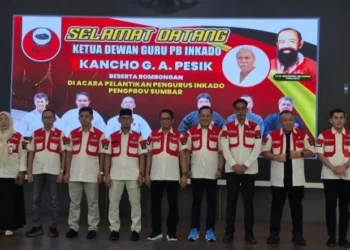 Evi Yandri Dilantik Sebagai Ketua Pengprov Inkado Sumbar