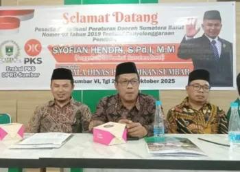 Anggota DPRD Sumbar Syofian Hendri Sosialisasi Perda Penyelenggaraan Pendidikan 