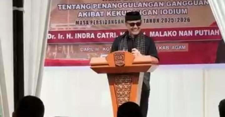 Indra Catri Sosialisasikan Perda Nomor 19 Tahun 2018 di Baso, Ajak Warga Biasakan Konsumsi Garam Beriodium
